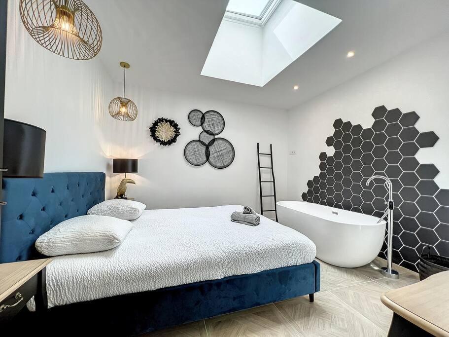 Appartement Loft Raffine Et Chic Au Calme Proche Du Centre De Beziers Et Des Plages à Boujan-sur-Libron Extérieur photo