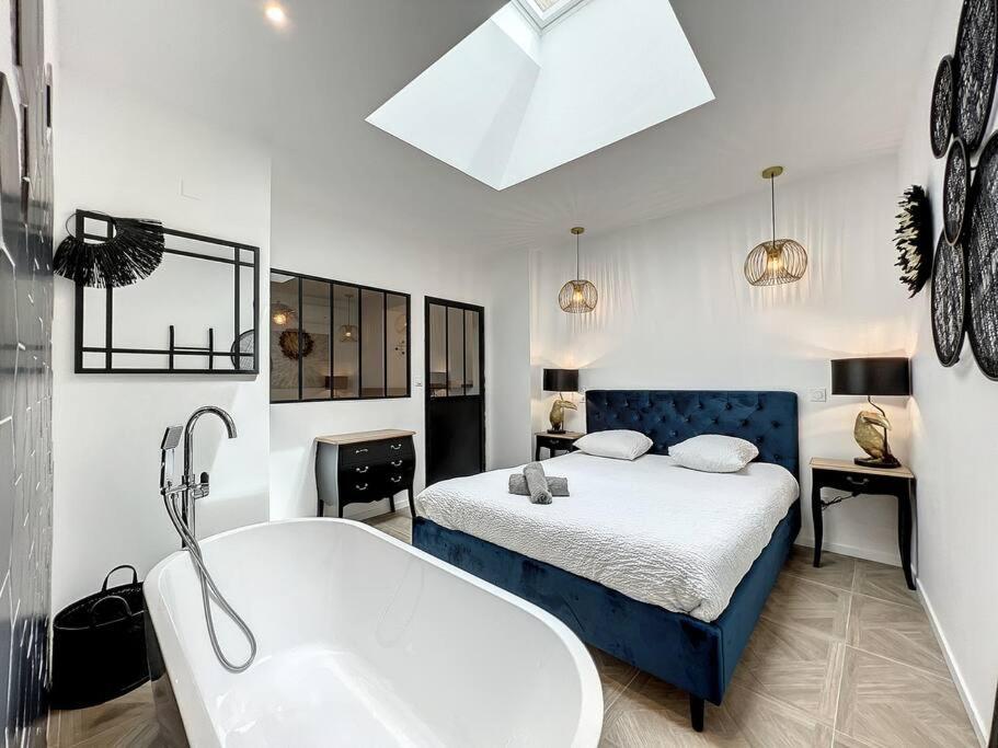 Appartement Loft Raffine Et Chic Au Calme Proche Du Centre De Beziers Et Des Plages à Boujan-sur-Libron Extérieur photo